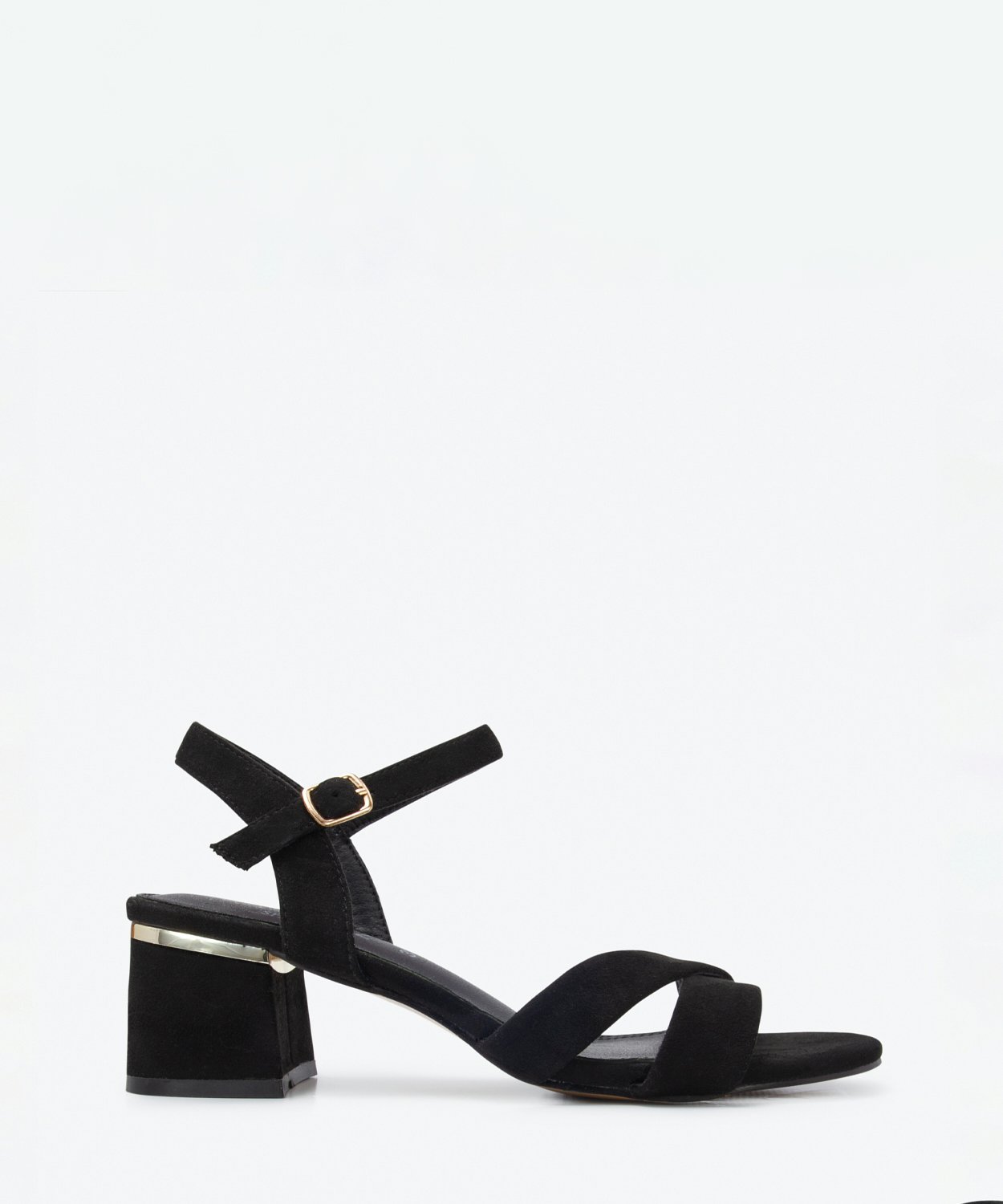 Sandalias tac&oacute;n pieza met&aacute;lica image number null